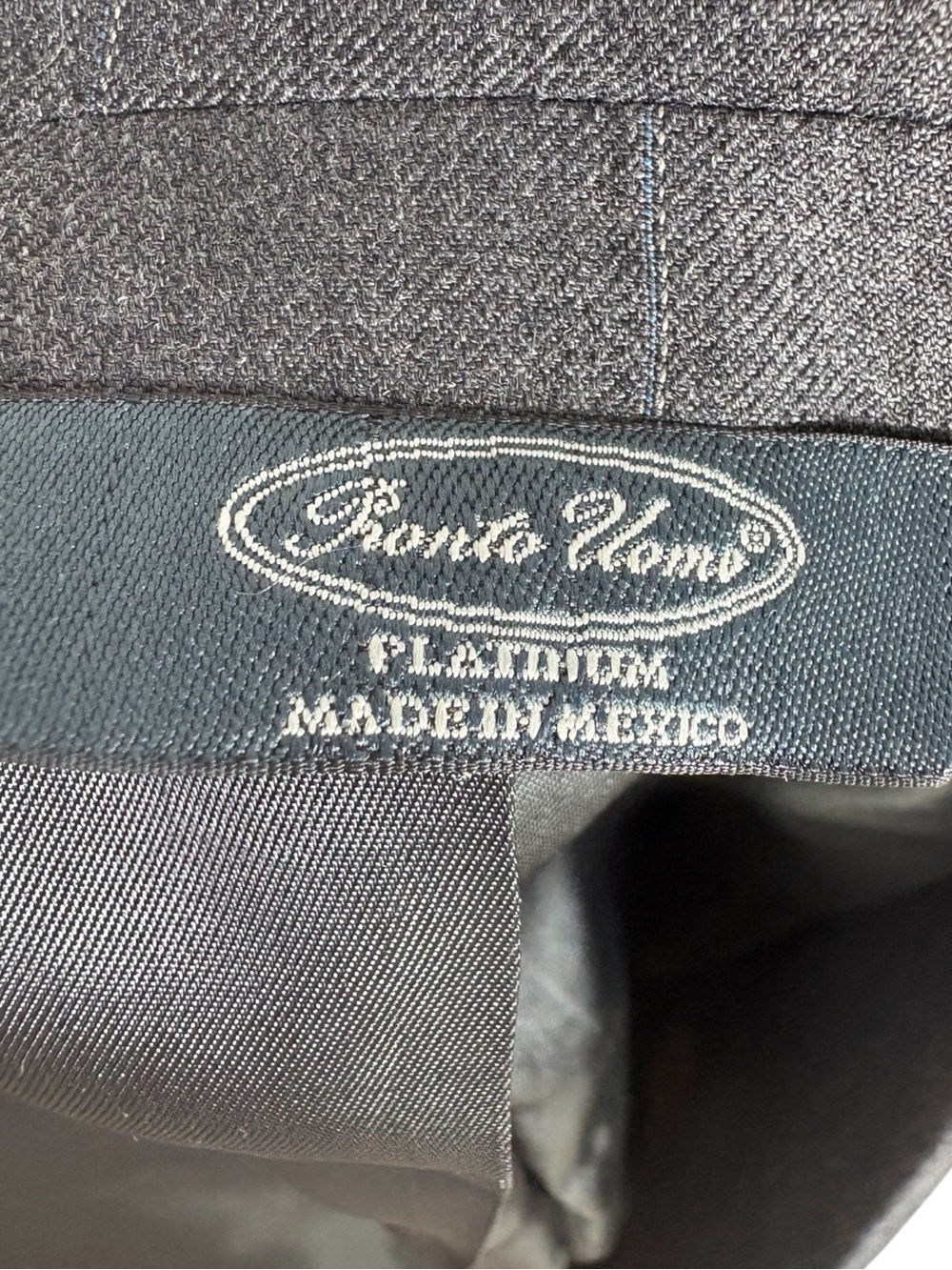 PRONTO UOMO Light Gray Windowpane Sport Coat Size 38R -- GOTGEOUS!!! - Picture 9 of 11